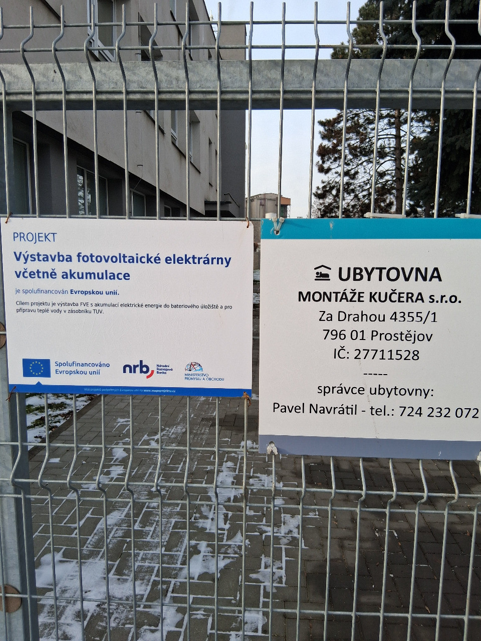 UBYTOVNA Montáže Kučera Prostějov